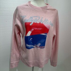 Zadig & Voltaire Pink Graphic Sweatshirt
